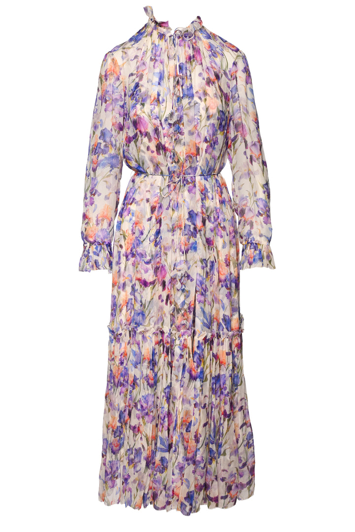 Zimmermann Size 3 Tama Floral Tubular Maxi Dress