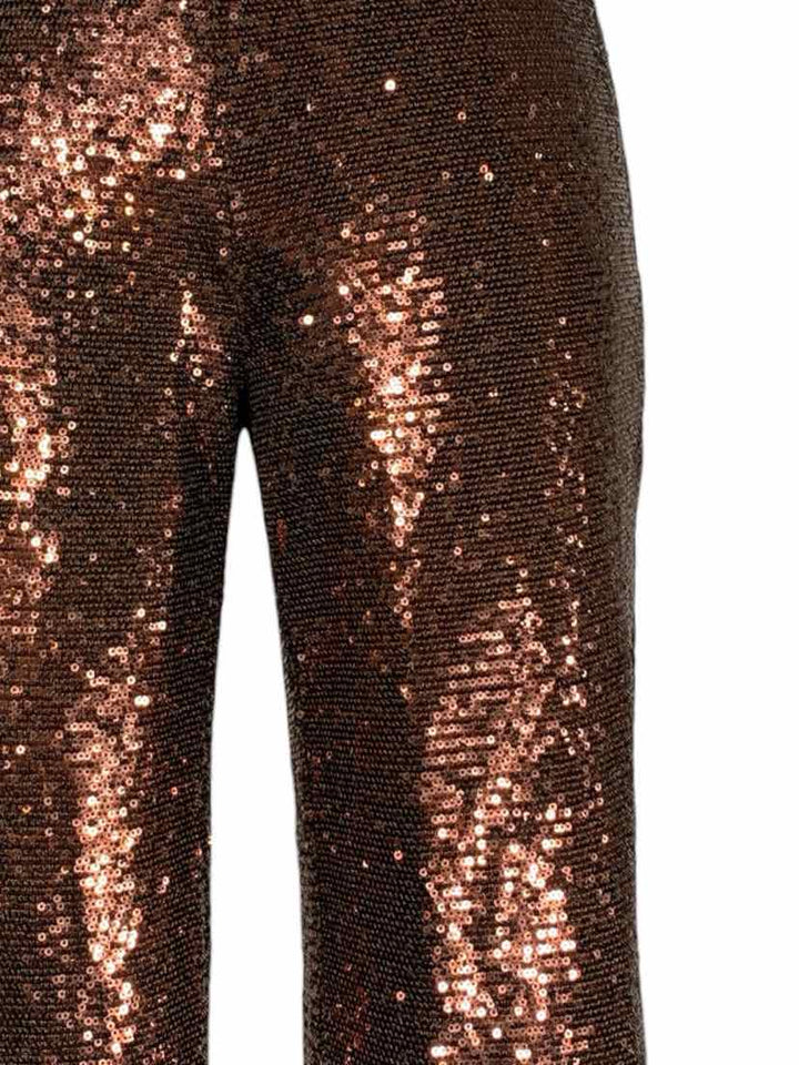 L'Agence Size 2 Honor Flared Sequin Pants