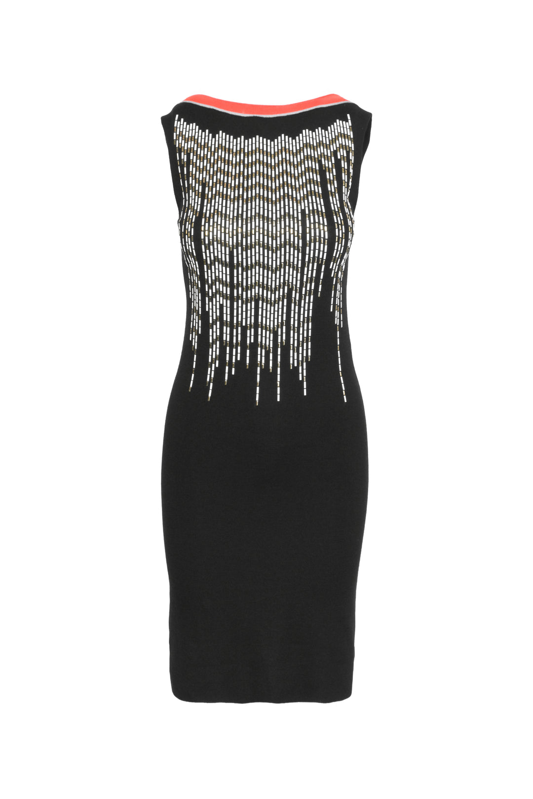 Louis Vuitton Size S Embellished Cashmere-Blend Sleeveless Dress
