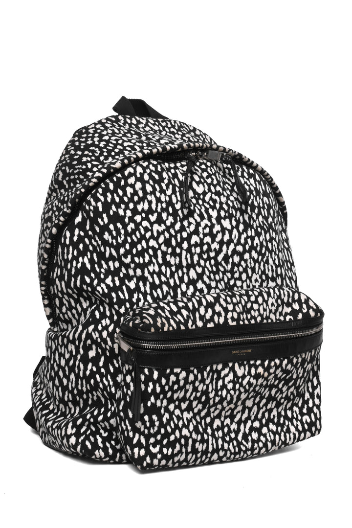Saint Laurent Canvas City BackPack