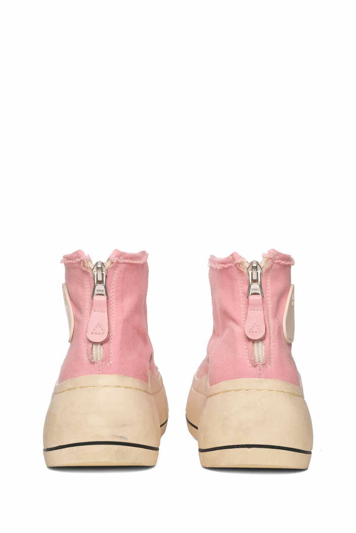 R13 Size 39 Distressed Kurt High Top Sneaker