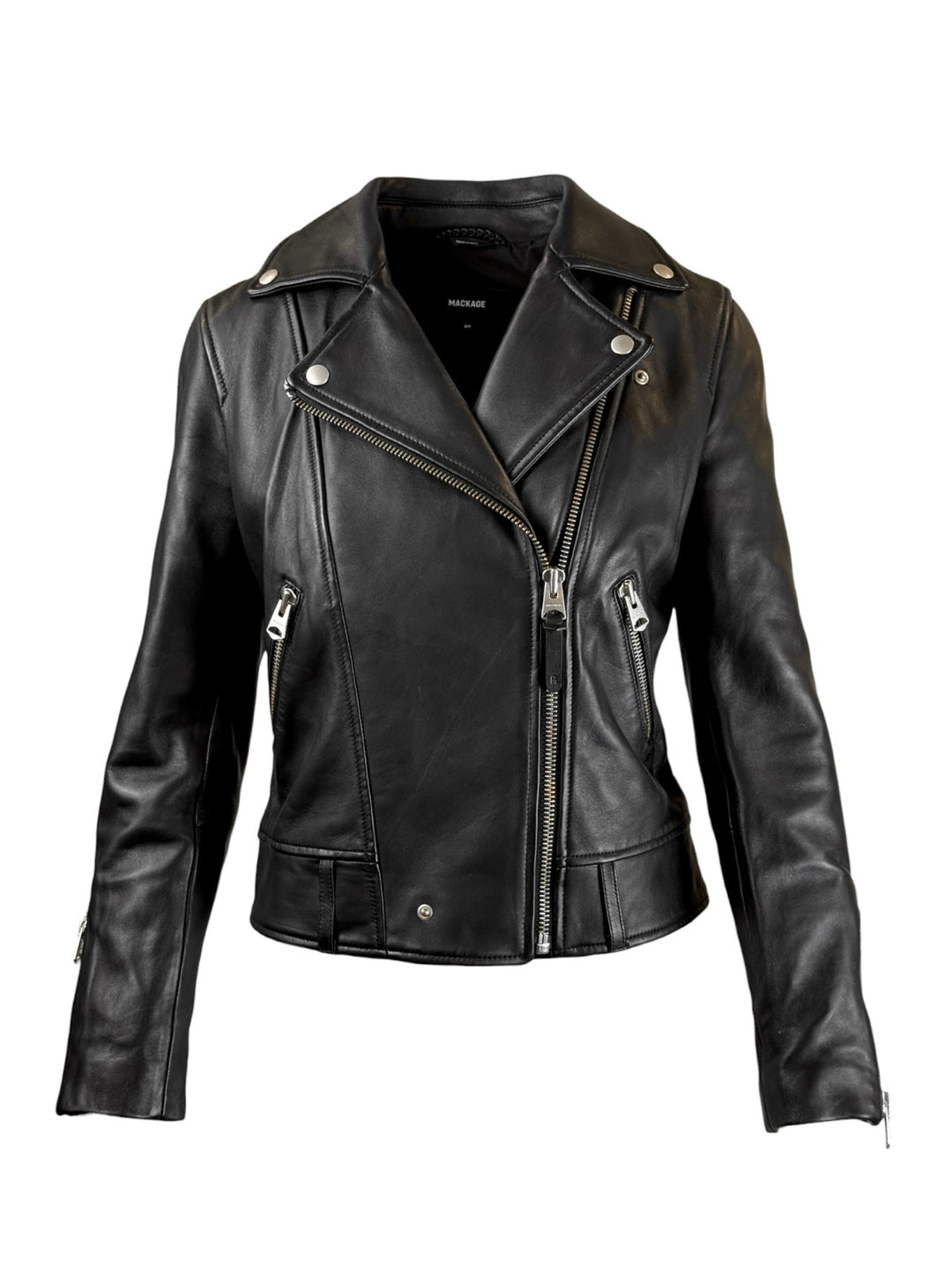 Mackage Size S Kylie Leather Moto Jacket