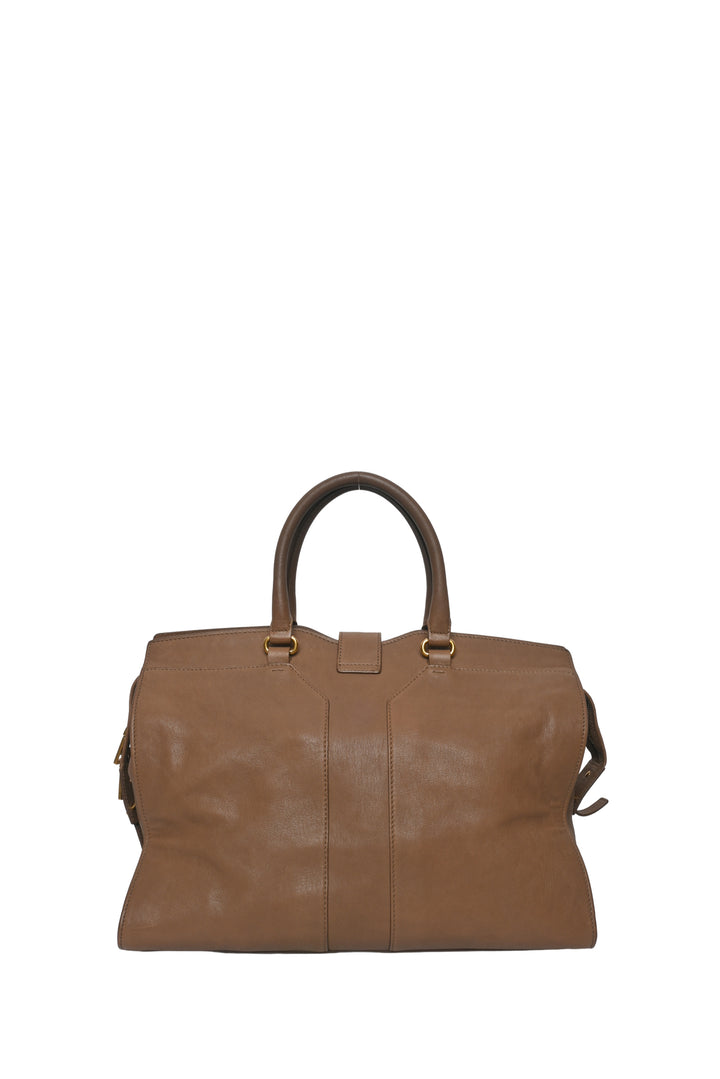 Saint Laurent Leather Cabas Chyc Tote