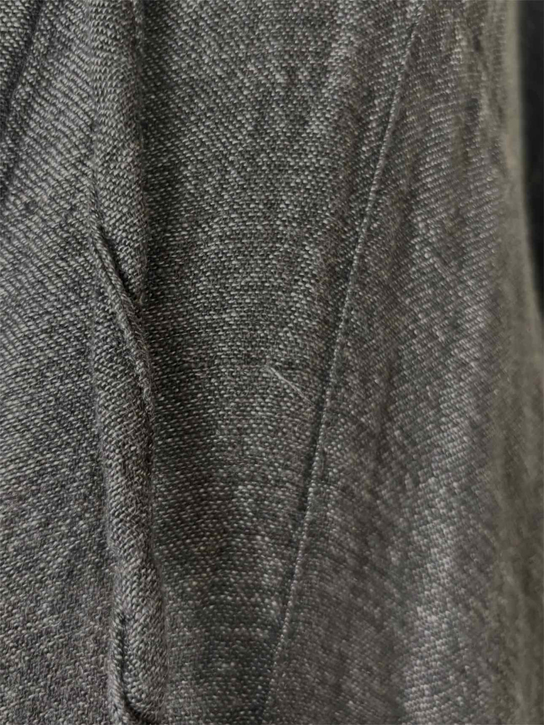 Eskandar Size 1 Linen Blend Hooded Jacket