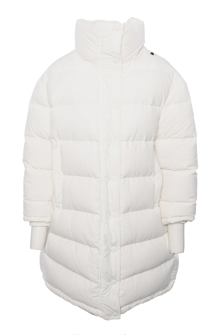 Balenciaga Size 38 Quilted Down Coat