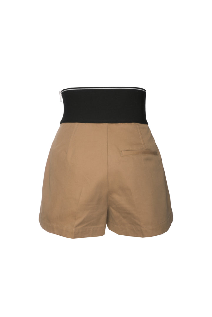 Alexander Wang Size 0 Logo Elastic Safari Shorts