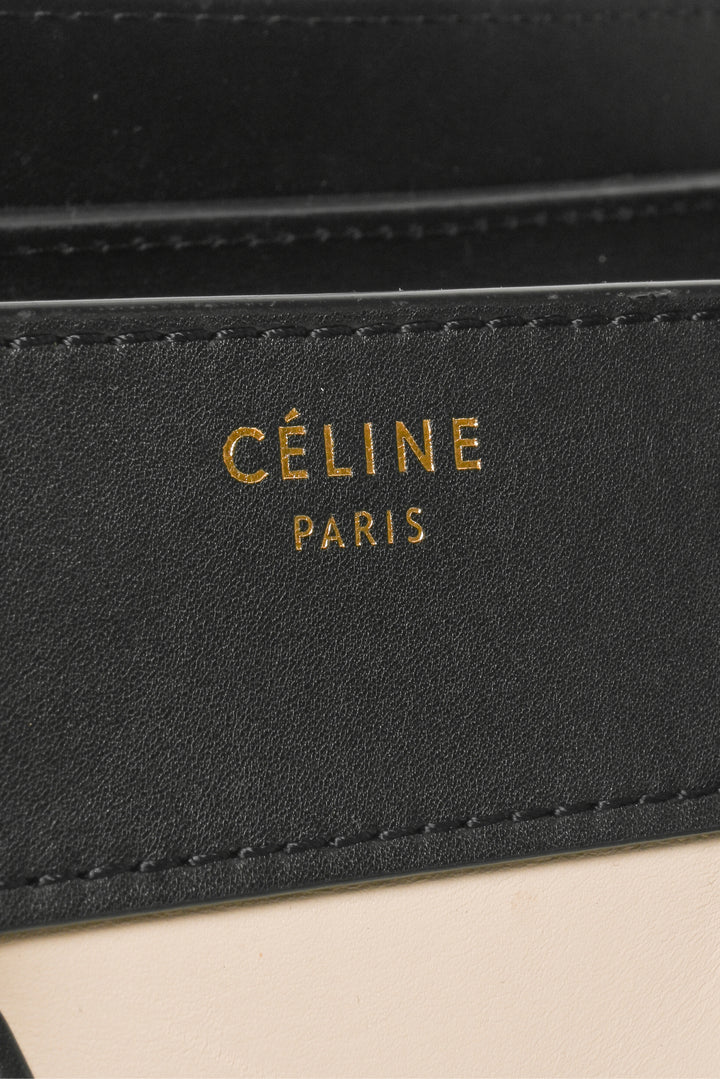 Celine 2015 Tri Colour Micro Luggage Tote