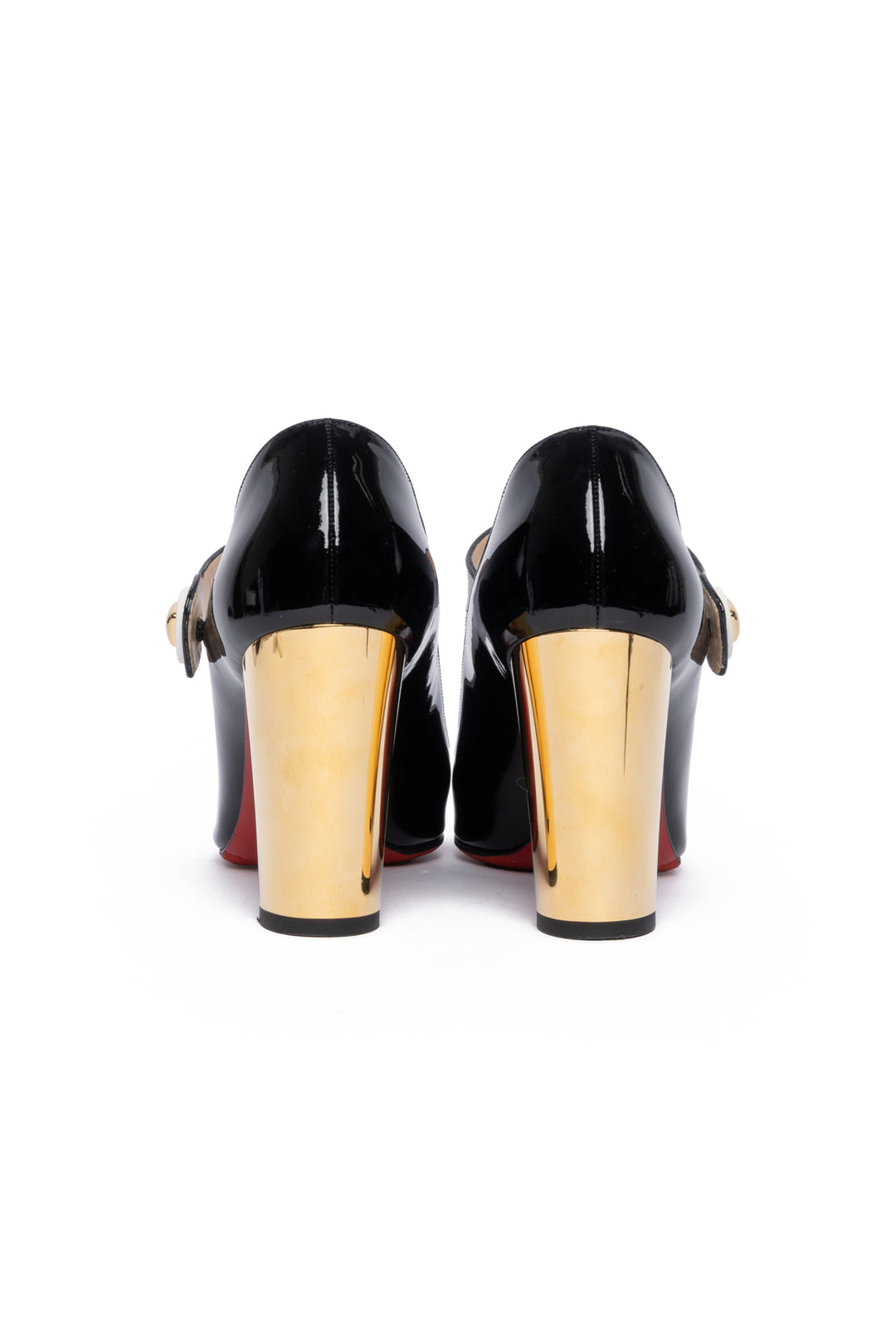 Christian Louboutin Size 39 Bibaba 85 Mary Jane Pumps