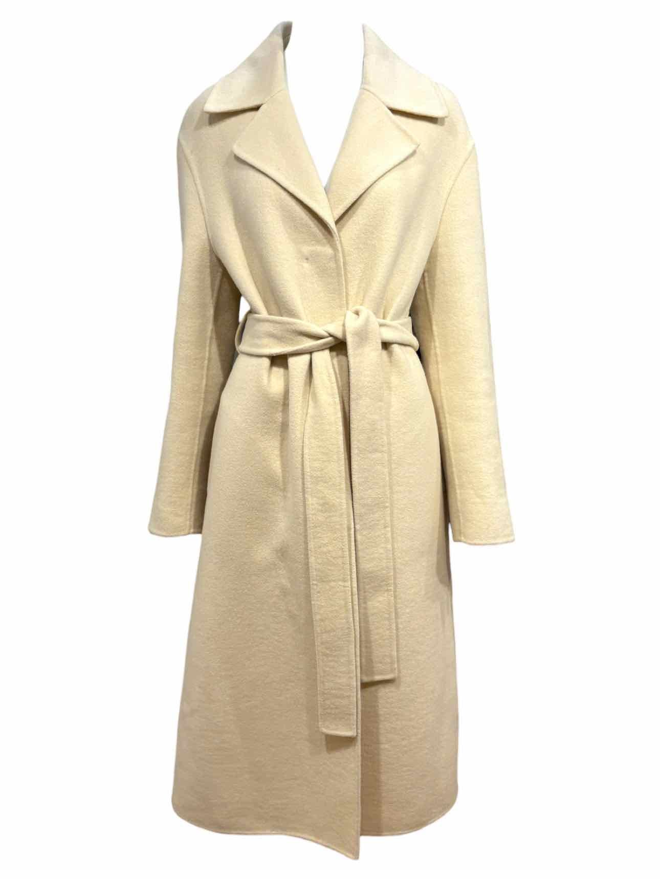 Jil Sander Size 36 Full Length Wool Coat - Luxury Used Designer