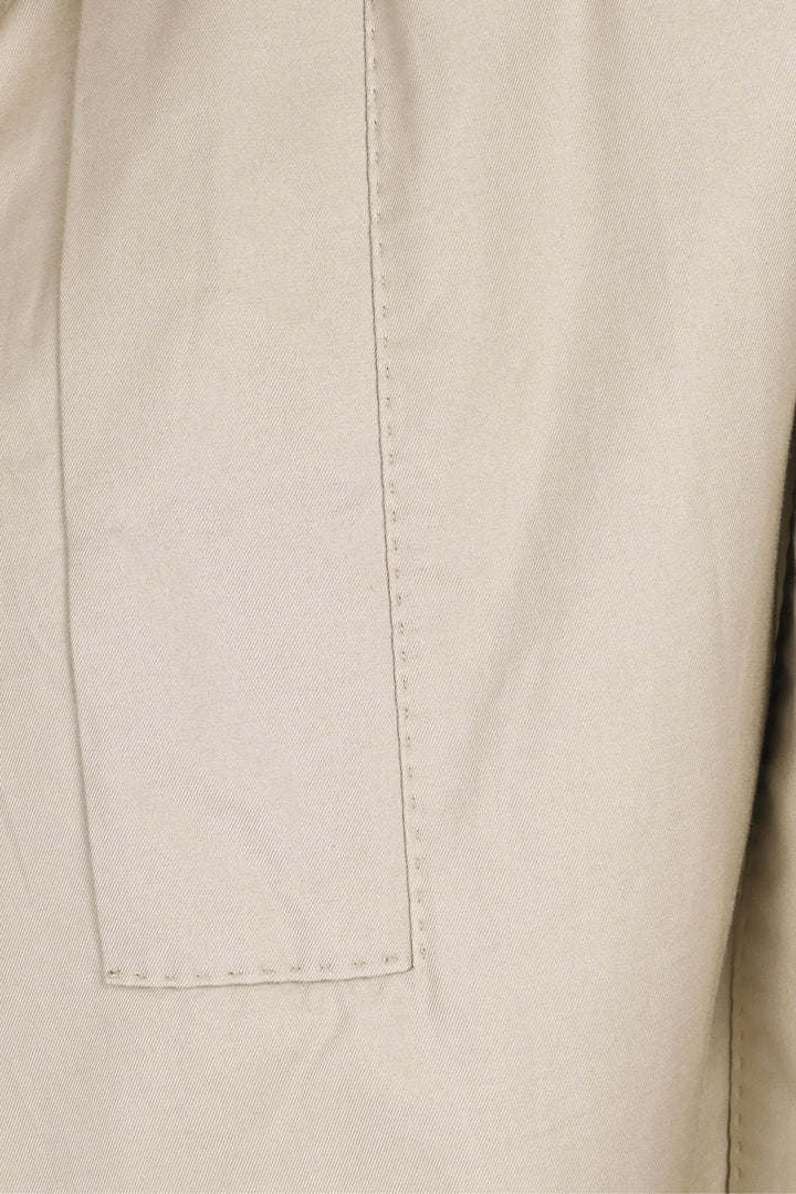 Max Mara Size 0 Oversized Water-Repellent Twill Trench Coat