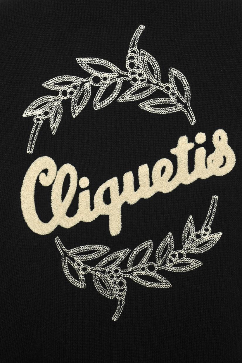 Hermes Size 34 "Cliquetis" Short-Sleeve Sweater