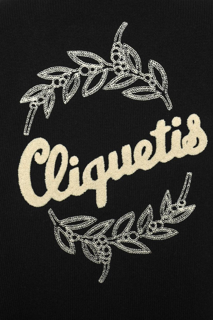 Hermes Size 34 "Cliquetis" Short-Sleeve Sweater