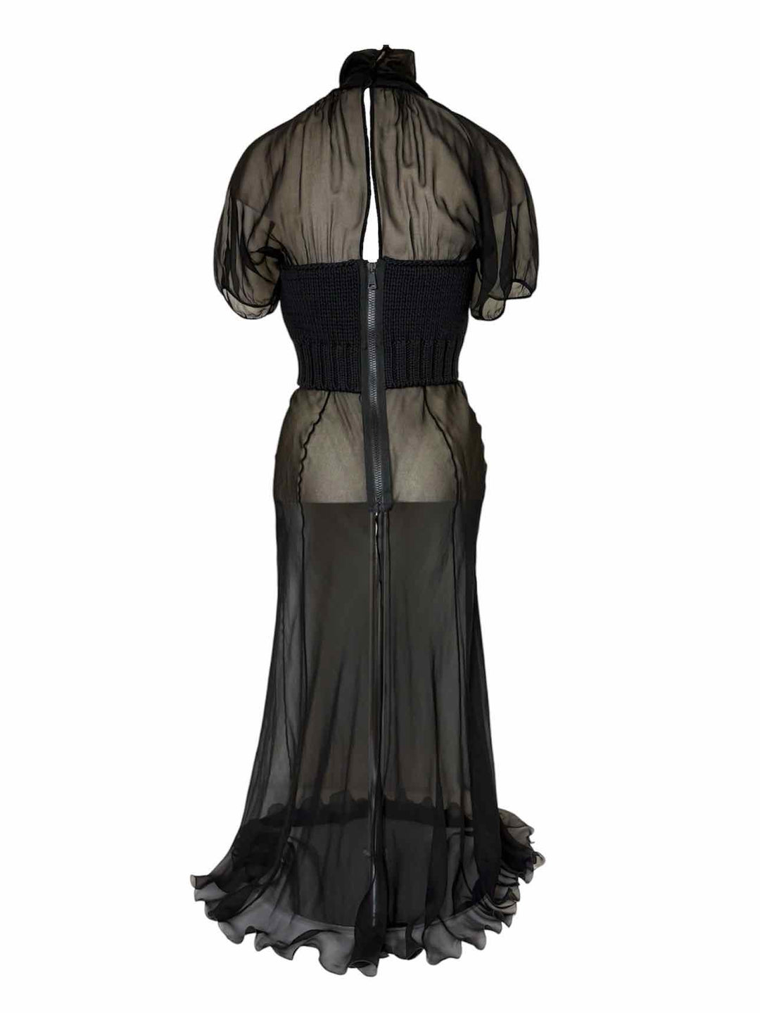 No21 Size 44 Sheer Silk Blend Dress