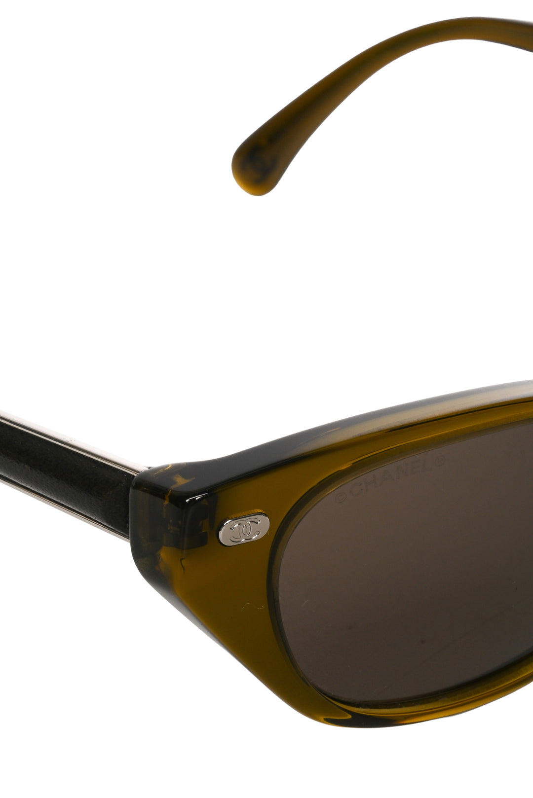 Chanel Interlocking CC Logo Cat-Eye Sunglasses