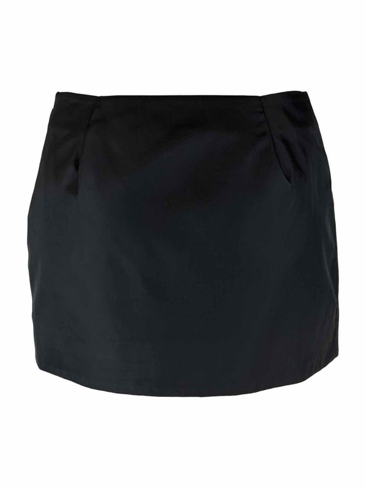 Prada Size 36 2023 Zipped-Pouch Re-Nylon Mini Skirt