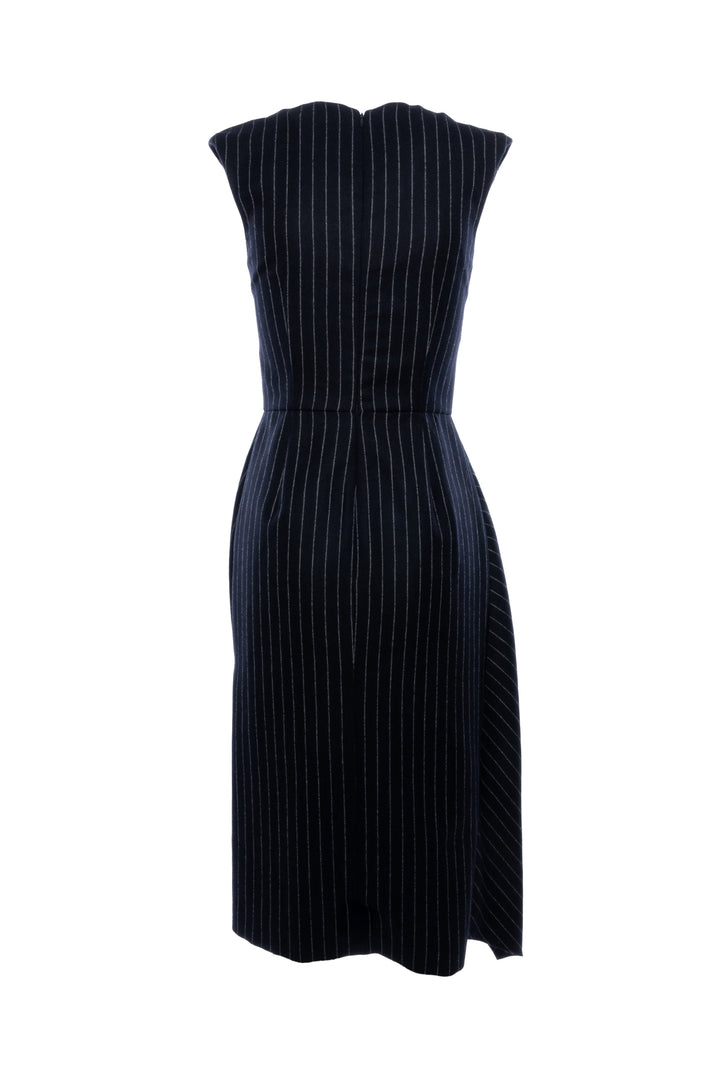 Alexander Mcqueen Size 40 2019 Wool Midi Dress