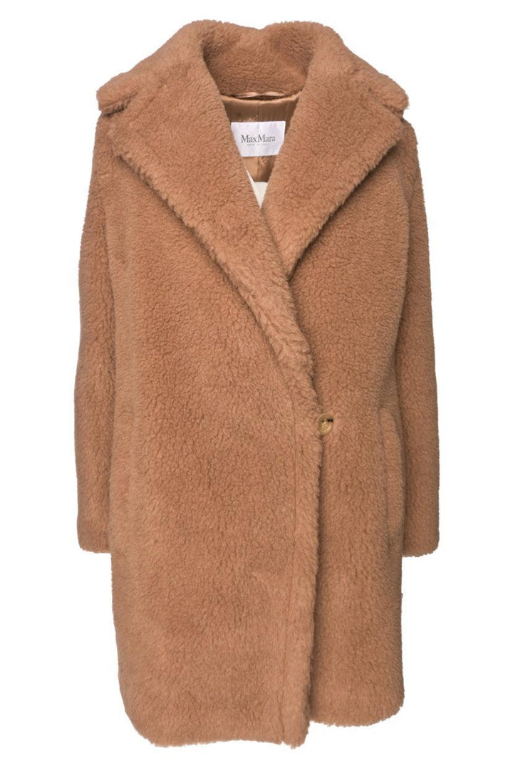 Max Mara Size 36 Short Teddy Bear Icon Coat
