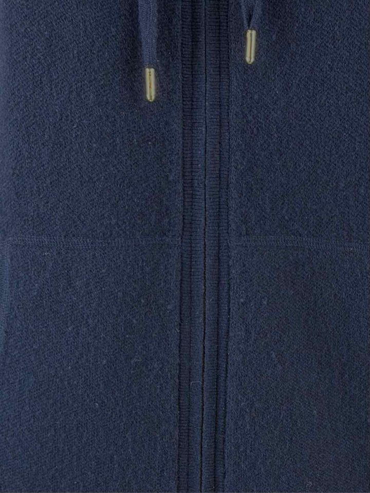 Burberry Size XS Cashmere & Cotton Long Full-Zip Cardigan