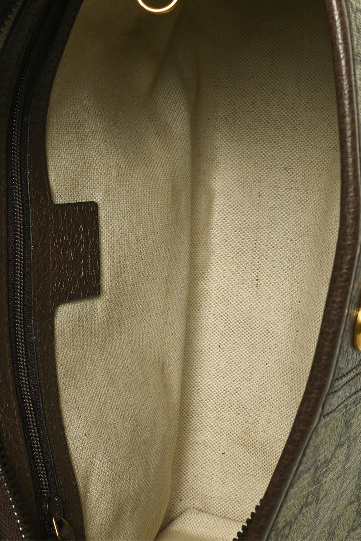 Gucci GG Supreme Web Ophidia Clutch