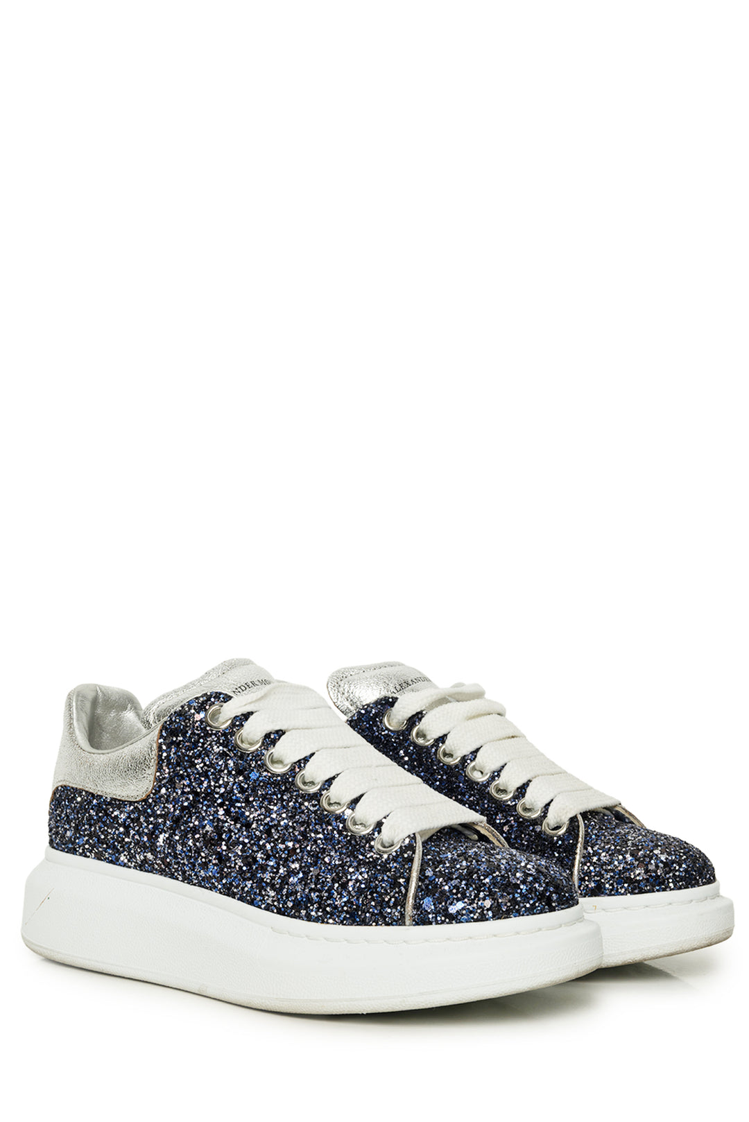 Alexander Mcqueen Size 35 Oversized Glitter Sneaker