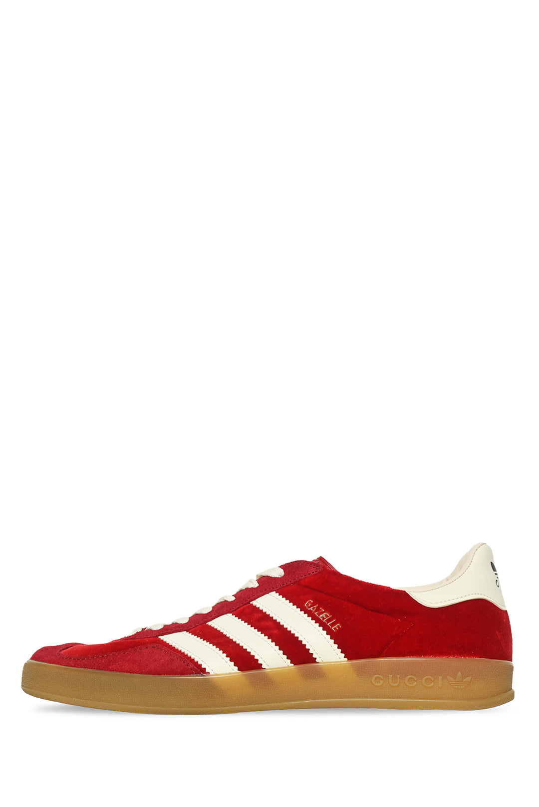 Gucci x Adidas Size 8 Velvet & Suede Gazelle Sneaker