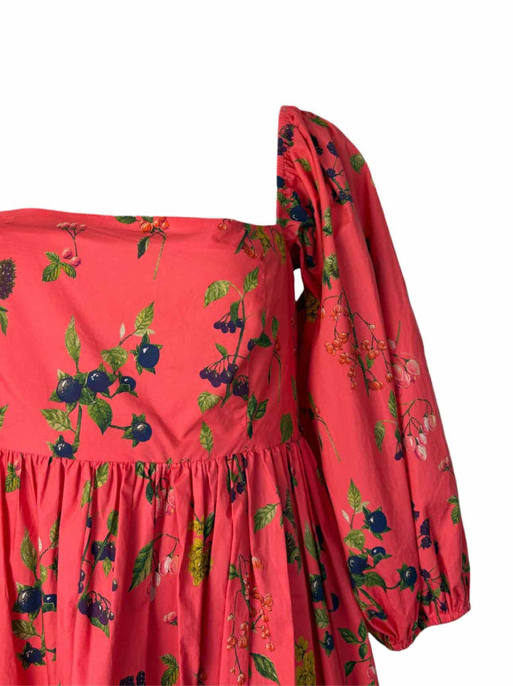 Cara Cara Size L Floral Print Cotton Dress