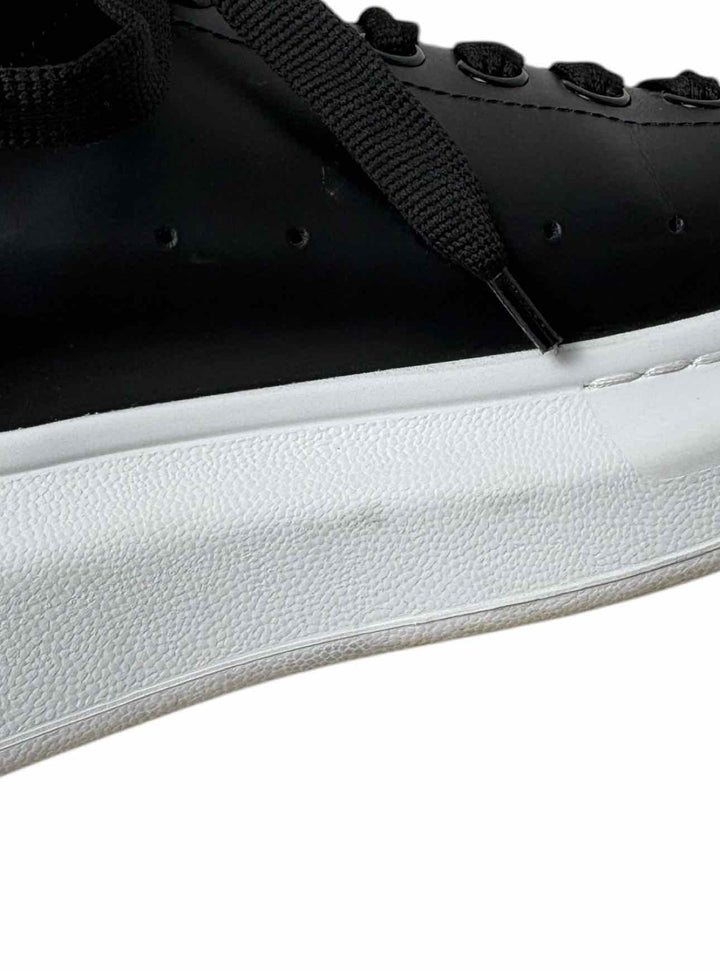 Alexander Mcqueen Size 43 Men's Oversized Leather Sneakers