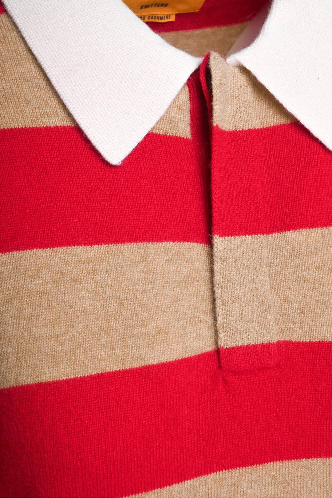 Guest In Residence Size XS Rugby Striped Cashmere Sweater