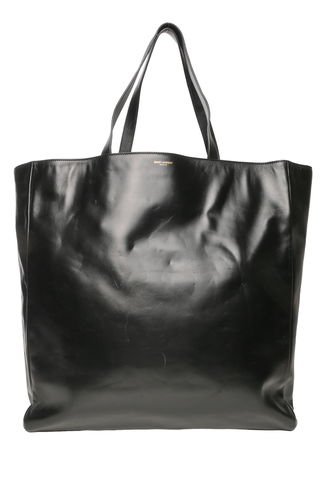 Saint Laurent Leather Shopping Tote