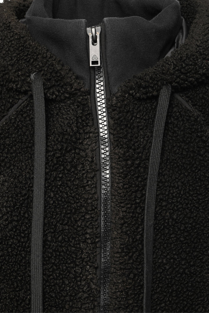 Moose Knuckles Size XS Knubbly Fleece Hooded Jacket