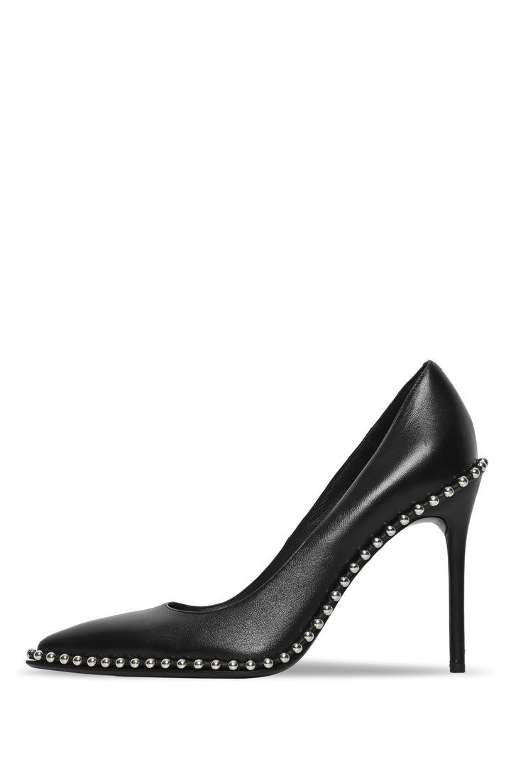 Alexander Wang Size 38.5 Rie Studded Leather Pumps