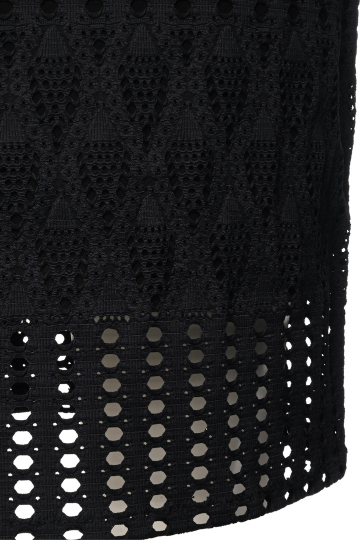 Nadya Toto Size M Eyelet Top & Skirt Set