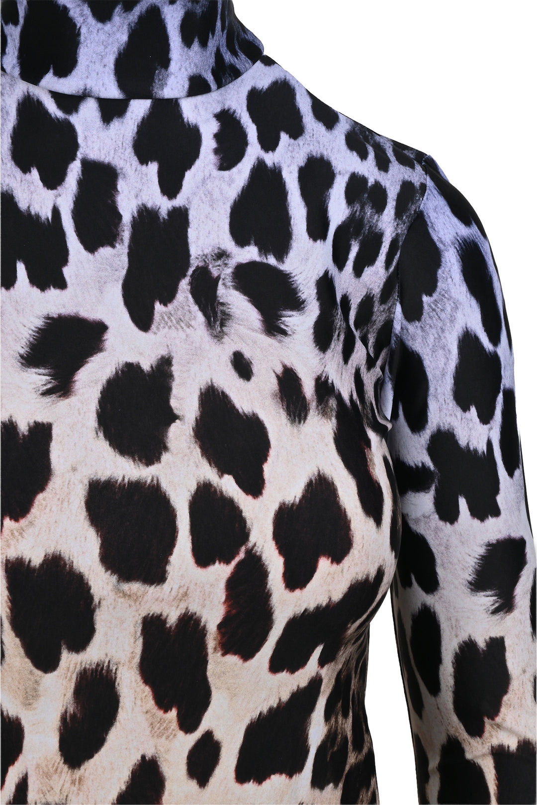 R13 Size S Faded Leopard Turtleneck Tops