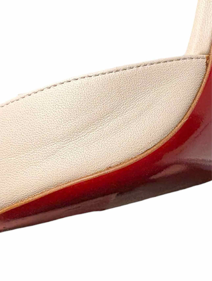 Louboutin Size 38 Leather Pumps