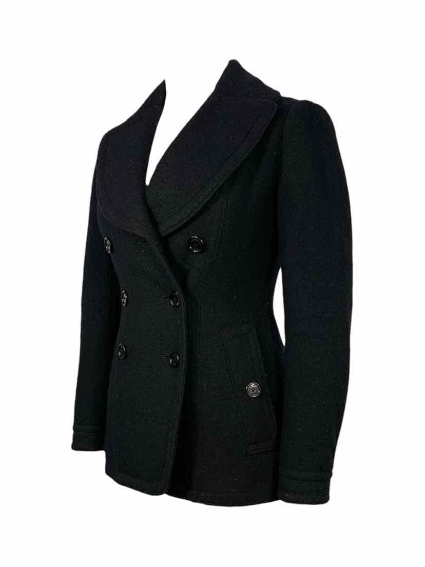 Burberry Brit Size 2 Double Breasted Wool Jacket