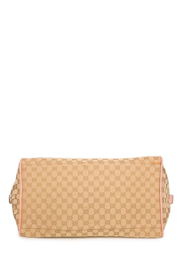 Gucci GG Monogram Web Medium Collapsable Carry On Duffle Bags
