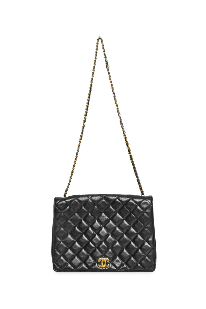 Chanel Vintage Medium Full Flap Shoulder Bag