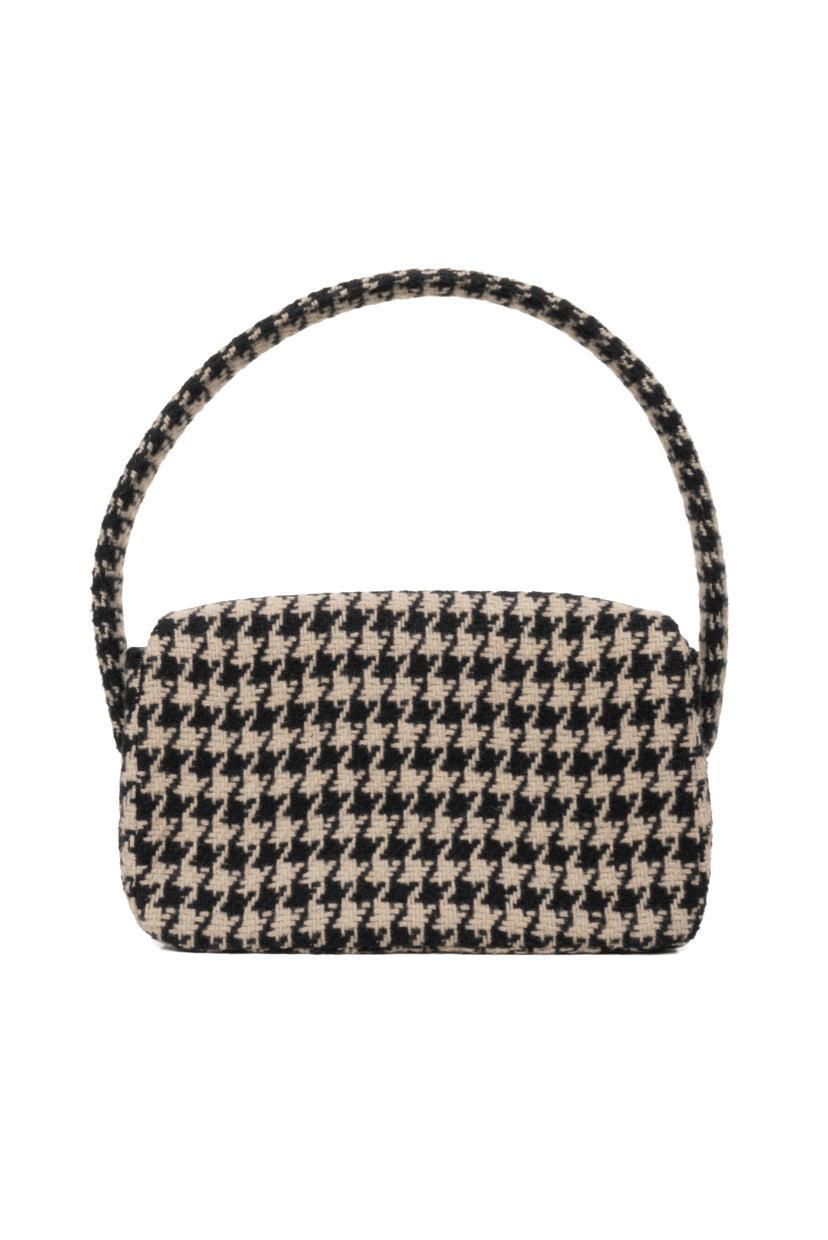Anine Bing Houndstooth Shoulder Bag