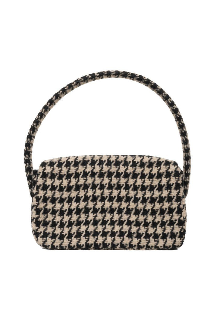 Anine Bing Houndstooth Shoulder Bag