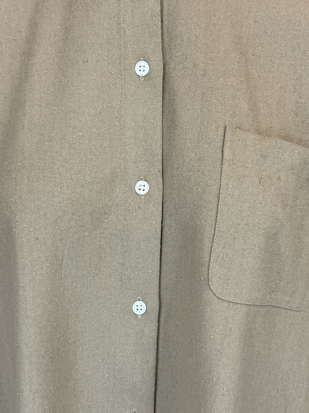 Jenni Kayne Size S Textured Silk Oversize Shirt