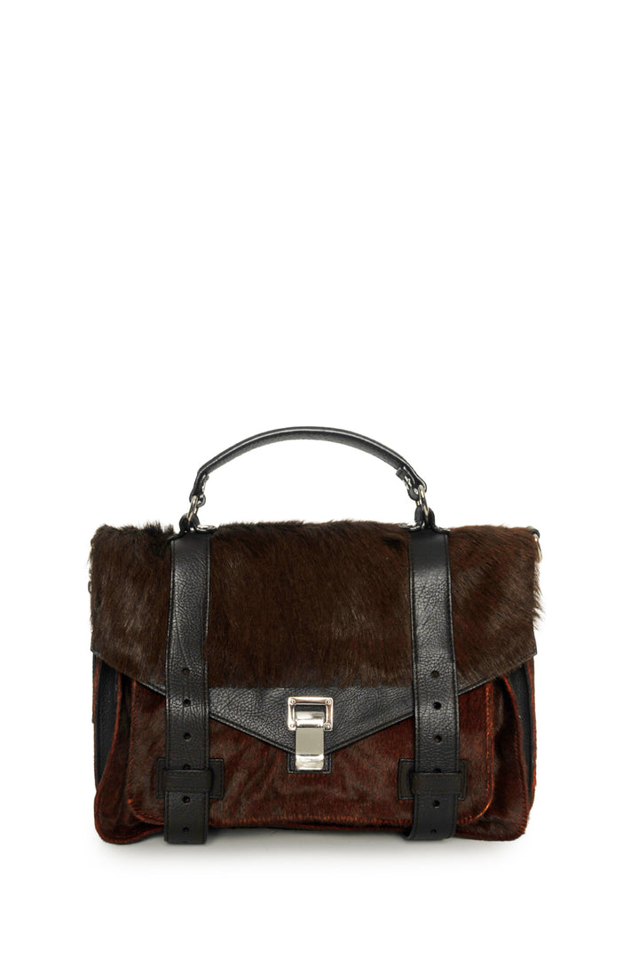 Proenza Schouler PS1 Medium Fur Mix Satchel