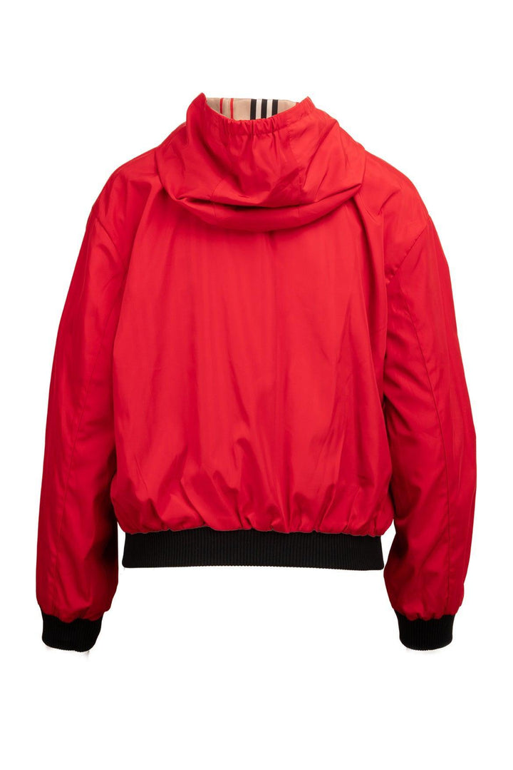 Burberry Size XS/S (Youth 14) Reversible Icon Stripe Hooded Jacket