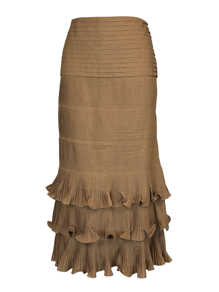 Johanna Ortiz Size 10 Canela Flavour Midi Skirt