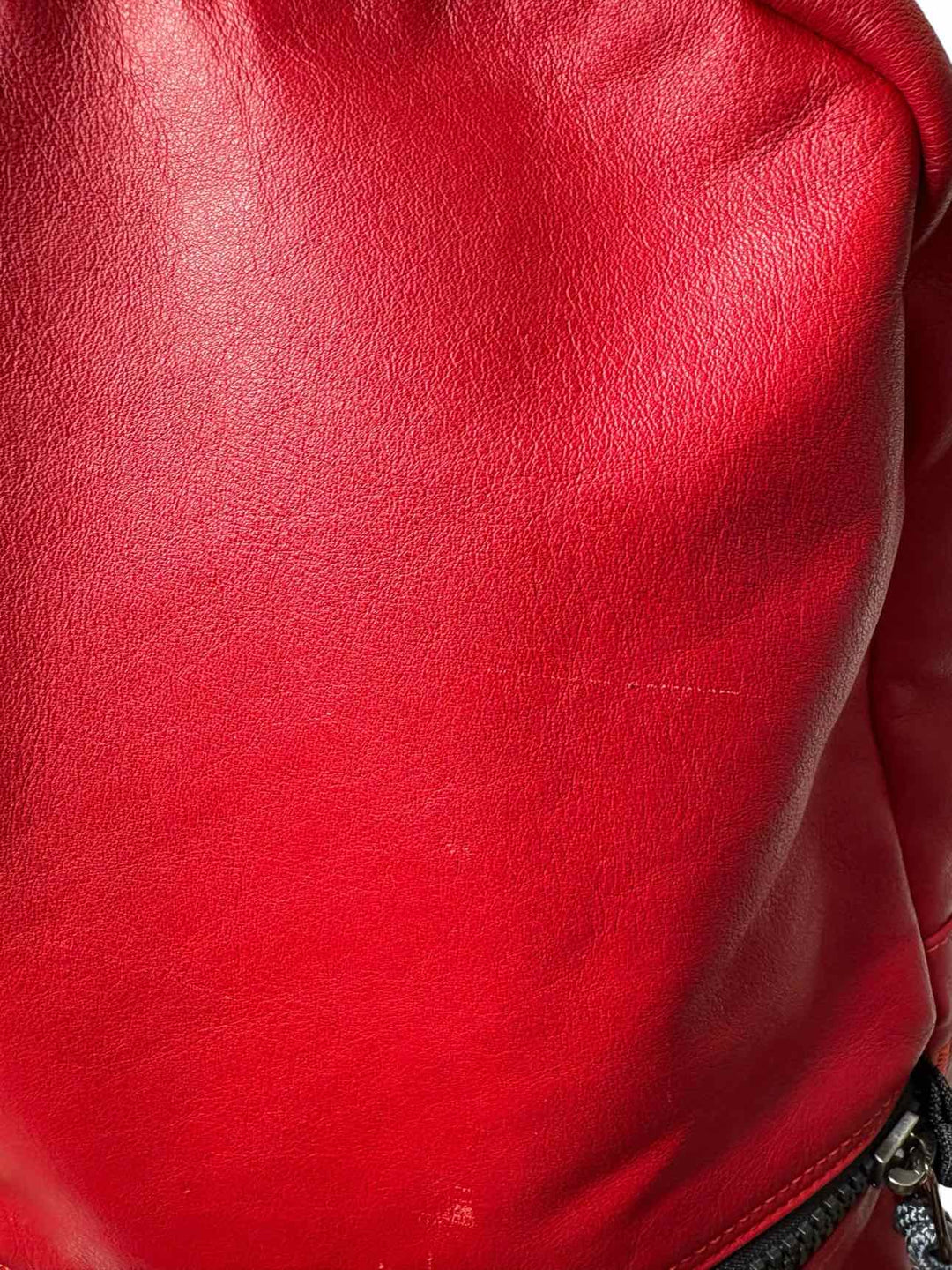 Coach Red LeatherBackPack