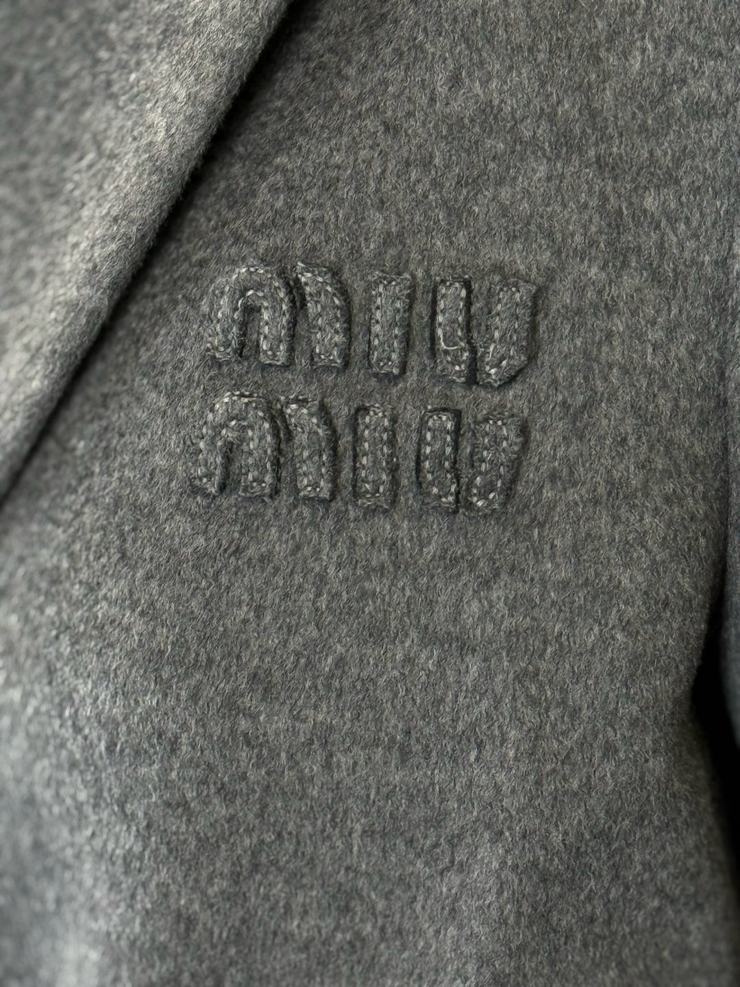 Miu Miu Size 36 2022 Double Breasted Wool & Cashmere Blazer