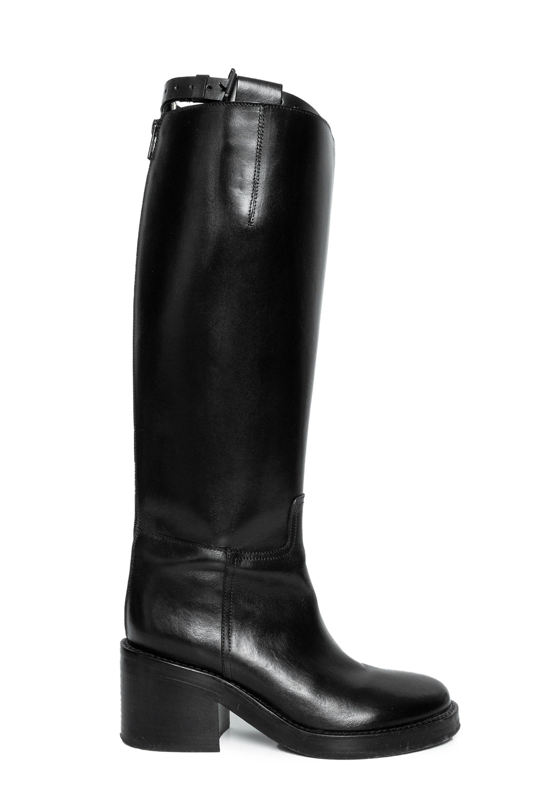 Ann Demeulemeester Size 38.5 Stan Heel Riding Boots