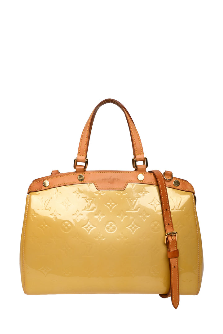 Louis Vuitton 2012 Monogram Vernis Brea MM Purse