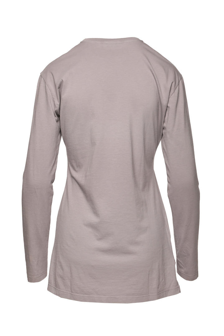 Miu Miu Size S 2024 Logo Cotton Long Sleeve T-Shirt