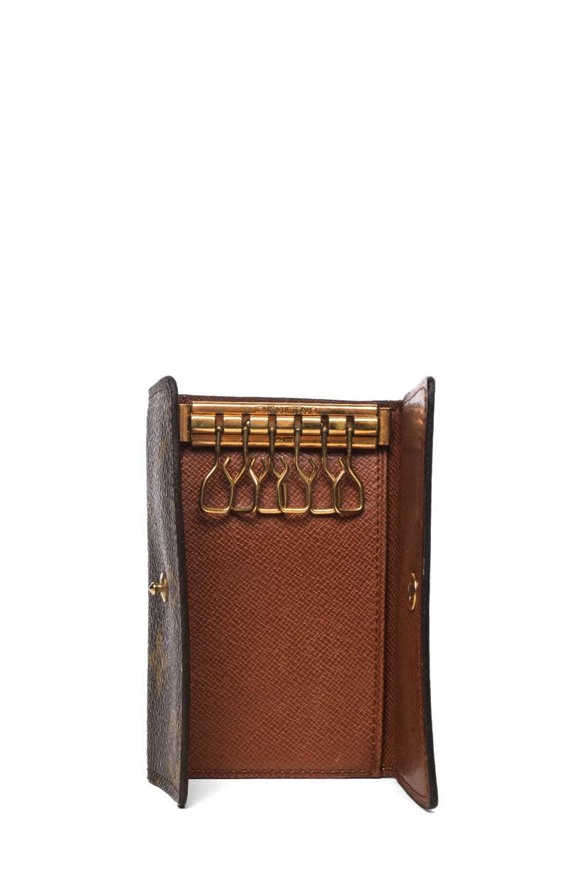 Louis Vuitton Vintage 1987 Monogram Canvas 6 Key Holder Wallet