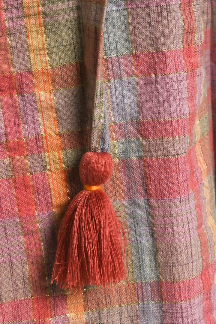 Vanessa Bruno Size M Plaid Ciao Dress